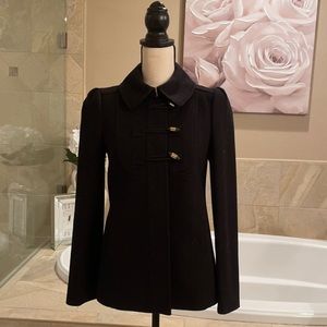 Women’s Juicy Couture / Button / Wool / Short Jacket / Petite / Small / Pea Coat